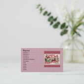 Oude Kerstman Suikerpruimen Reclame Oude Snoeprecl Visitekaartje (Staand voorkant)