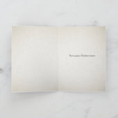 Oude Kerstman Vakantiekaart Feestdagen Kaart (Binnen)