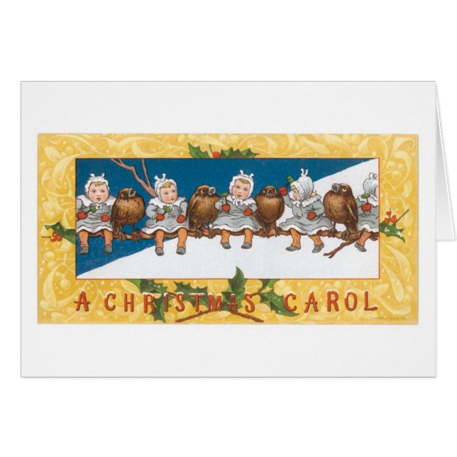 Oude kerstmis, baby's (Voorkant Horizontaal)