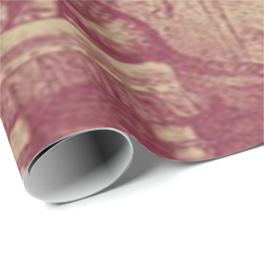 Oude kerstmis cadeaupapier (Rol Hoek)