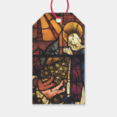 Oude Kerstmis, Drie Herder en het kindje Jezus Cadeaulabel (Voorkant)