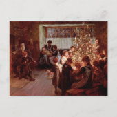 Oude Kerstmis Feestdagenkaart (Voorkant)