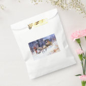 Oude Kerstmis in New England (door Charles Russell Bedankzakje (Gezegeld)