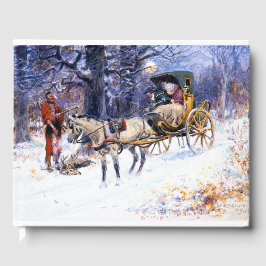 Oude Kerstmis in New England (door Charles Russell Gastenboek