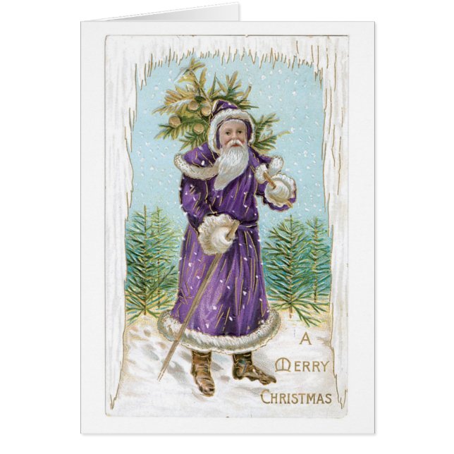 Oude Kerstmis, Kerstman (Voorkant)