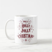 Oude Kerstmis Koffiemok (Links)