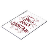 Oude Kerstmis Notitieboek (Linkerzijde)
