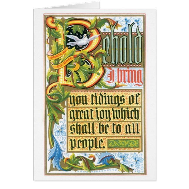 Oude kerstmis, oud type (Voorkant)