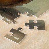 Oude Kerstmis Teddybeer Legpuzzel (Zijkant)