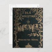 Oude Kerstmis - Washington Irving Feestdagenkaart (Voorkant / Achterkant)