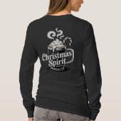 Oude Kerstmug Ontwerp T-shirt (Achterkant)