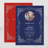 Oude Kerstpartijfoto 'Brave of Braaf' Kaart (Voorkant / Achterkant)