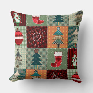 Oude kerstpatchroom uit het vaderland kussen