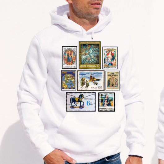 Oude kerstpostzegel  t-shirt