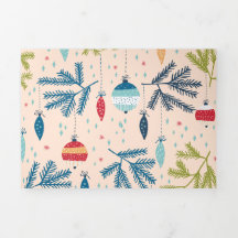 Oude kerstsieraden met fashioned kerstversieringen