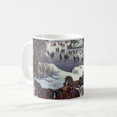 Oude Kerstslitten, Central Park in de Winter Koffiemok (Voorkant links)