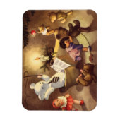 Oude Kerstspullen, Dansende Poppen, Teddys Magneet (Verticaal)