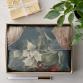 Oude Kerstversiering Poinsettia Kerstfeest Tissuepapier (Geschenk)