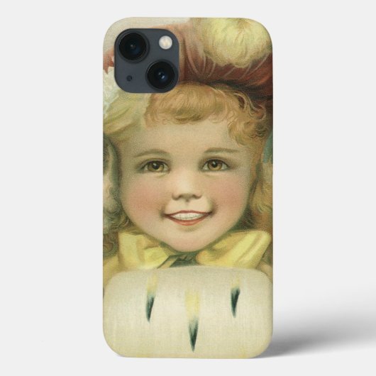 Oude Kerstzusters, Victoriaanse kinderen Case-Mate iPhone Case (Achterkant)