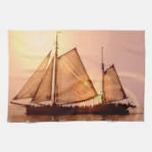 Oude keukenhanddoek (Horizontaal)