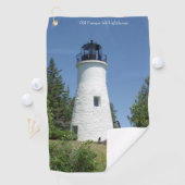 Oude keukenhanddoek van de vuurtoren van de Presqu Golfhanddoek (Insitu)