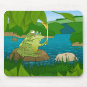 Oude kikker muismat