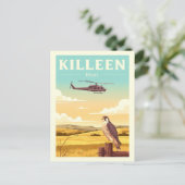 Oude Killeen Texas Briefkaart (Staand voorkant)
