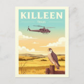 Oude Killeen Texas Briefkaart (Voorkant)