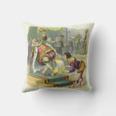 Oude kinderrijmpjes gedicht lied van Oude Koning C Kussen (Achterkant)