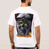 Oude King Skull T-shirt (Achterkant)