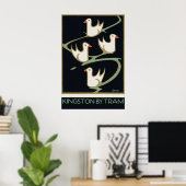 Oude Kingston London Reisposter Kingston Poster (Thuiskantoor)