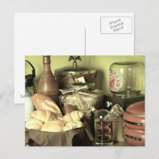 OUDE KITCHEN TEGENTER BRIEFKAART (Voorkant / Achterkant)