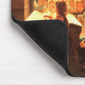 Oude klaslokaalschilderkunst muismat (Hoek)