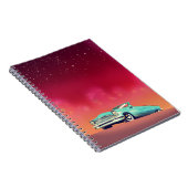 Oude Klassieke Auto Notitieboek (Rechterzijde)