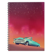 Oude Klassieke Auto Notitieboek (Voorkant)