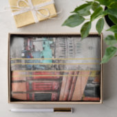 Oude klassieke autoontkoppeling tissuepapier (Geschenk)