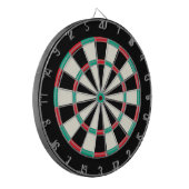 Oude Klassieke Ontwerp Dartbord (Voorkant Links)