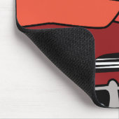 Oude klassieke vintage auto muismat (Hoek)