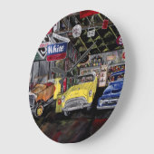 Oude klassieke wandklok (Hoek)