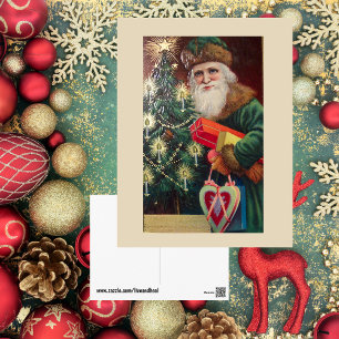  oude klassieker Santa St Nicholas Briefkaart