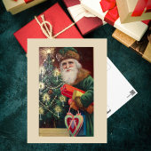  oude klassieker Santa St Nicholas Briefkaart