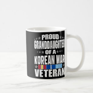 Oude kleindochter van een Koreaanse oorlogsveteraa Koffiemok