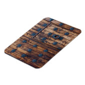 Oude kleine deur in grote deuren magneet (Linkerzijde)