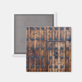 Oude kleine deur in grote deuren magneet (Voorkant / Achterkant)