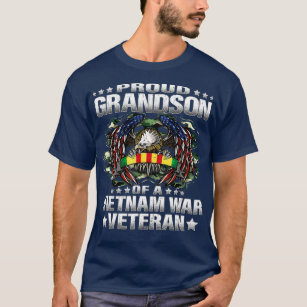 Oude kleinzoon van een Vietnamese veteraan-leger T-shirt