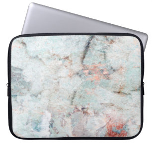 Oude kleur naadloze grijze achtergrond. Muurpatroo Laptop Sleeve
