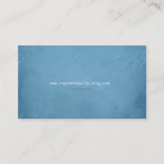  oude kleur! visitekaartje (Voorkant)