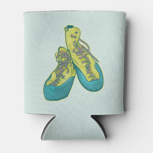 Oude klimschoenen rotsklimmen blikjeskoeler (Voorkant)