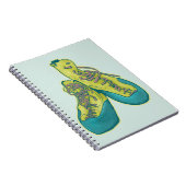 Oude klimschoenen rotsklimmen notitieboek (Rechterzijde)