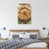 Oude klok face, Duitsland Canvas Afdruk (Insitu (Slaapkamer))